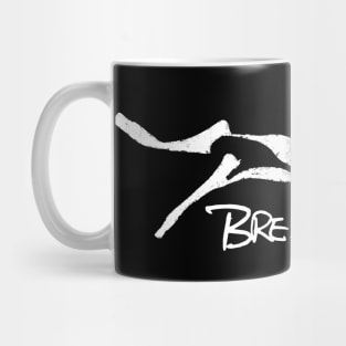 Swimming diver (white) Mug